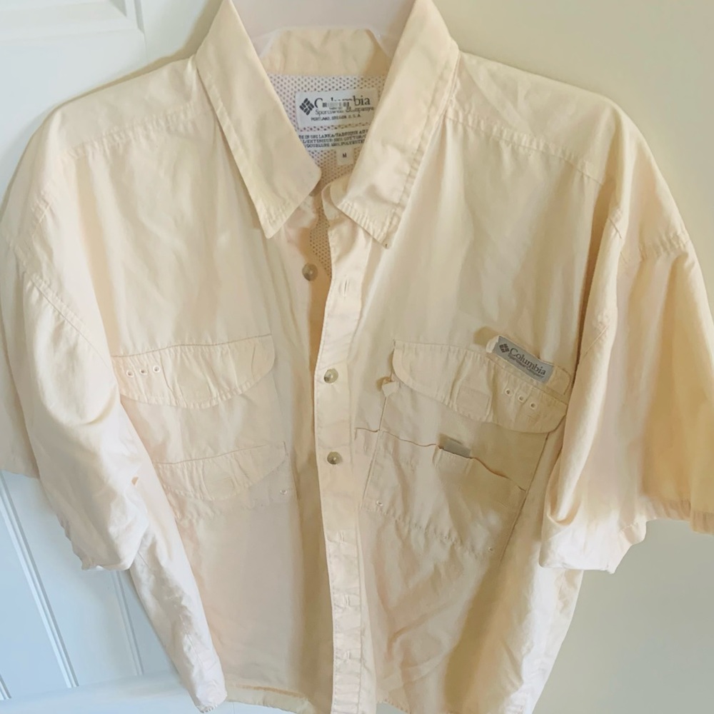 Columbia button down shirt